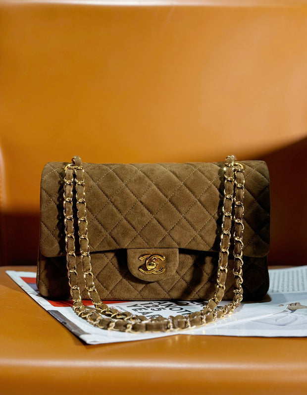Brown with Golden Chain Handle CH-053