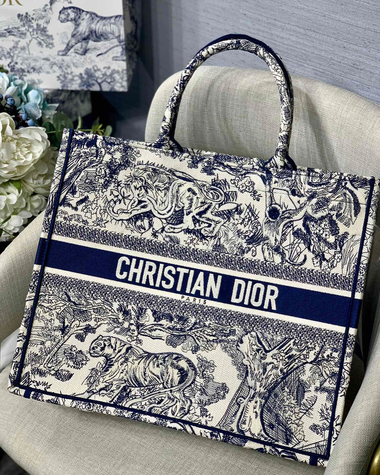 Tote Blue Pattern DI-001