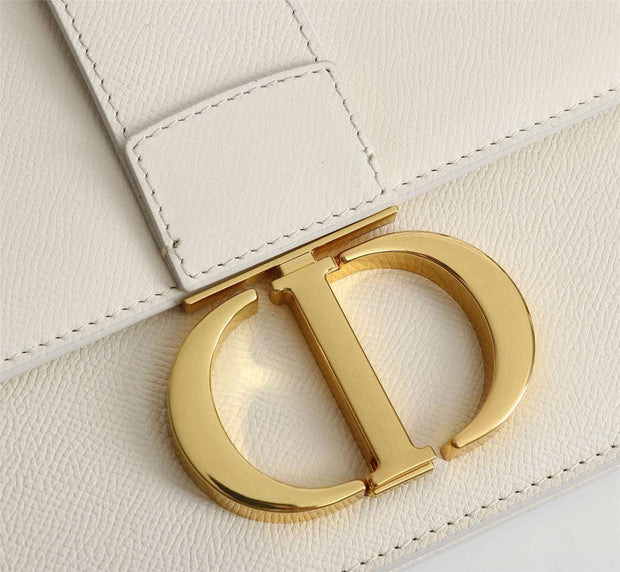 Rectangular White, CD Buckle, DI-046