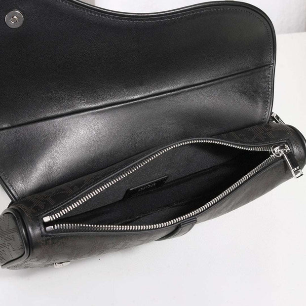 Rectangular Black, CD Buckle, DI-049