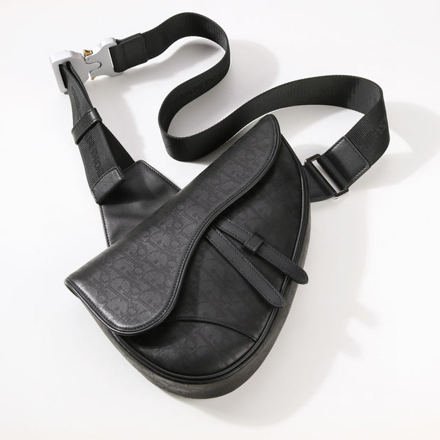 Rectangular Black, CD Buckle, DI-049