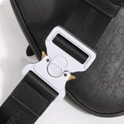 Rectangular Black, CD Buckle, DI-049