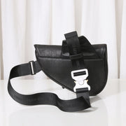 Rectangular Black, CD Buckle, DI-049
