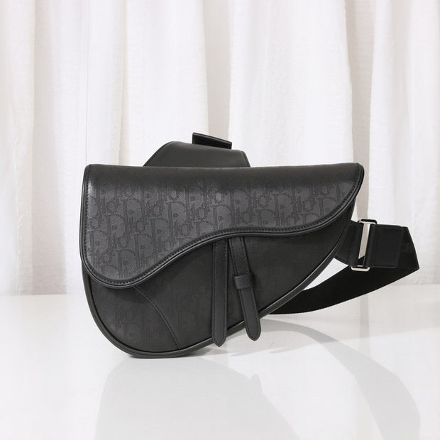 Rectangular Black, CD Buckle, DI-049