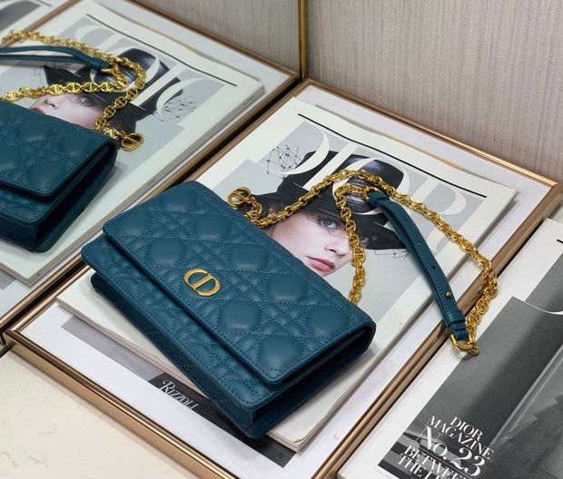 Rectangular Teal, CD Buckle, DI-050