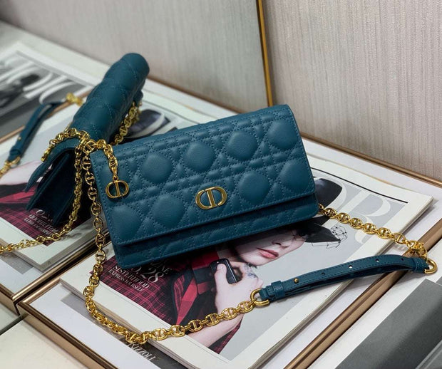 Rectangular Teal, CD Buckle, DI-050