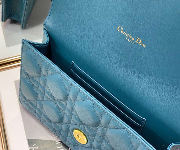 Rectangular Teal, CD Buckle, DI-050