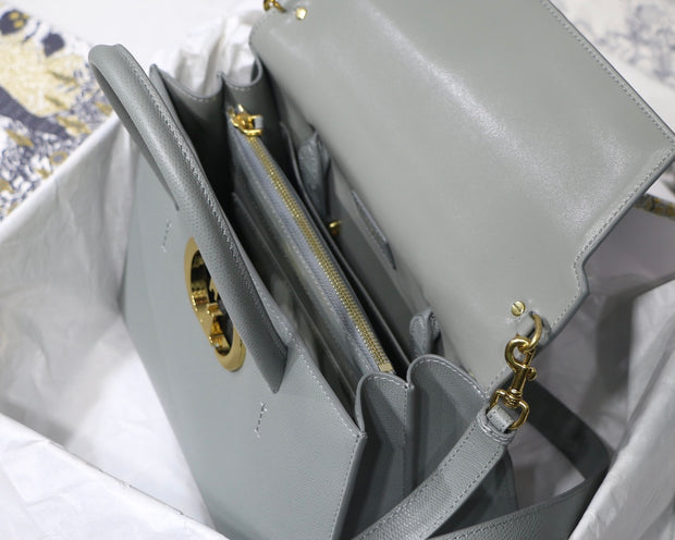 Rectangular Light Grey, CD Buckle, DI-055