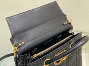 Quilted Black, CD Buckle, DI-057