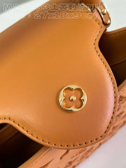 Rectangular Orange with Floral Cut-Out Details LV-035