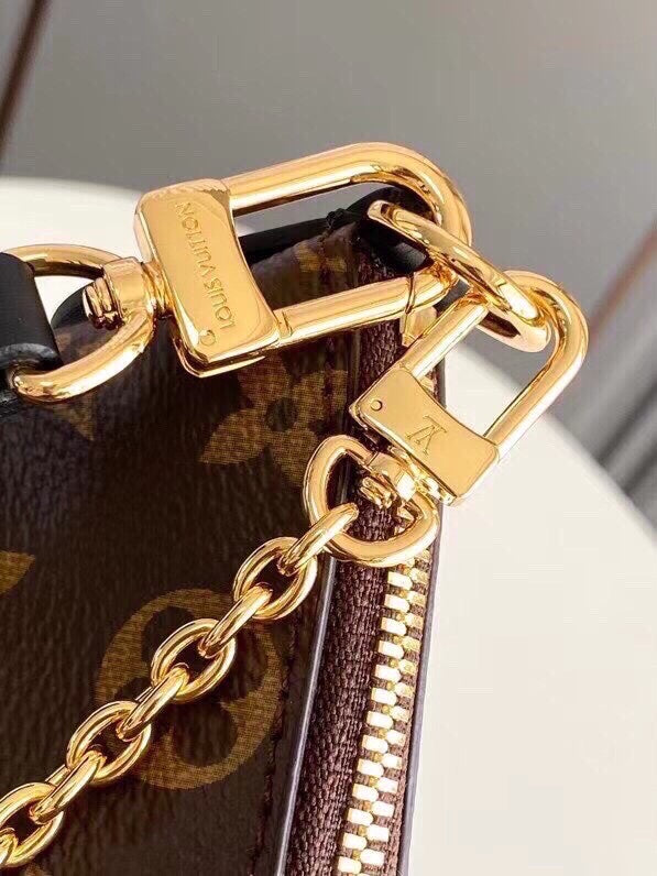 Bucket Shape Brown with Black Strap LV-043