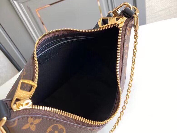 Bucket Shape Brown with Black Strap LV-043