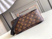 Bucket Shape Brown with Black Strap LV-043