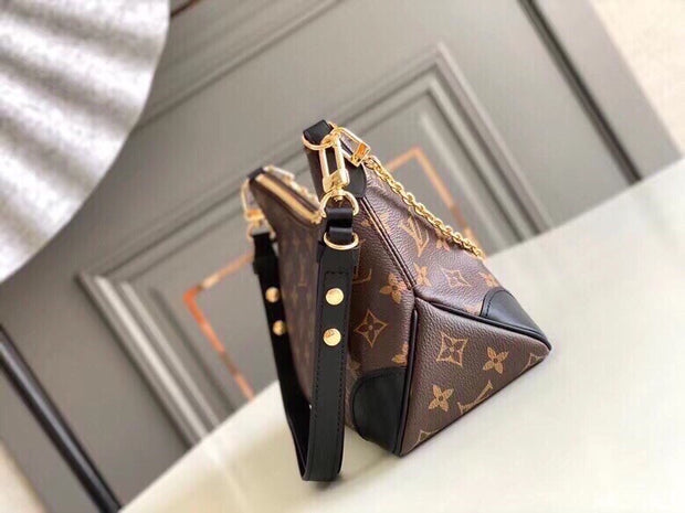 Bucket Shape Brown with Black Strap LV-043