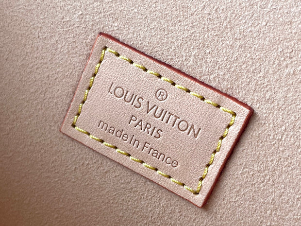 Mini Brown Vintage Box with Gold Lock LV-044