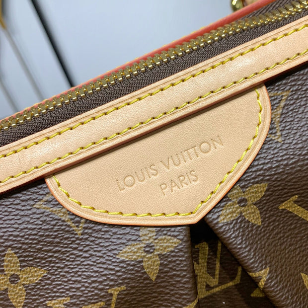 Large Brown with Beige Handles LV-046
