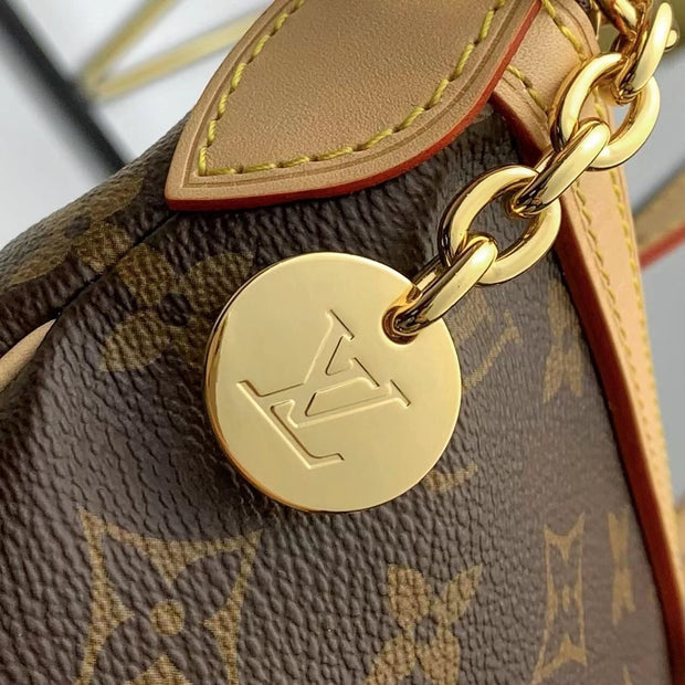 Large Brown with Beige Handles LV-046
