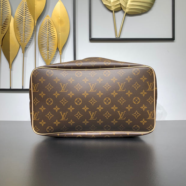 Large Brown with Beige Handles LV-046
