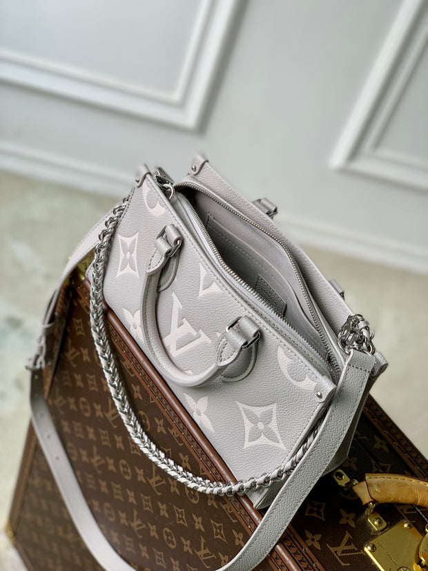 Light Pink with White Monogram LV-047
