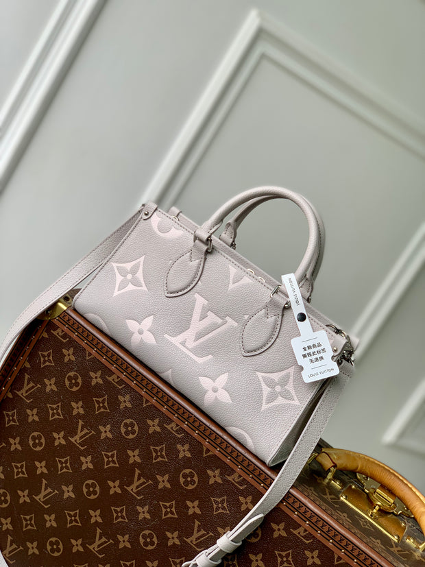 Light Pink with White Monogram LV-047