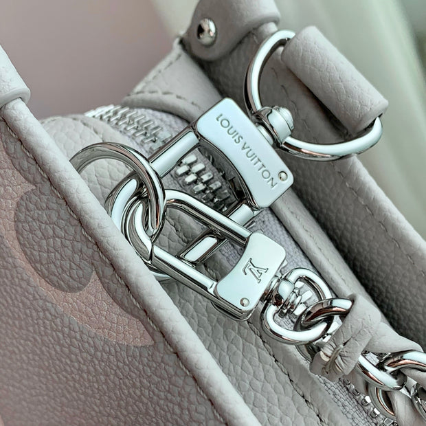 Light Pink with White Monogram LV-047