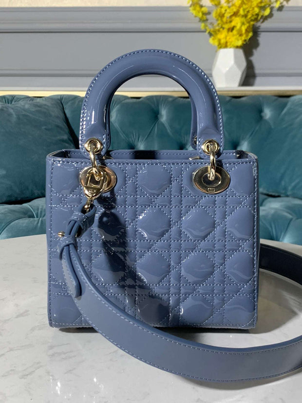 Mini Quilted Blue, CD Buckle, DI-061
