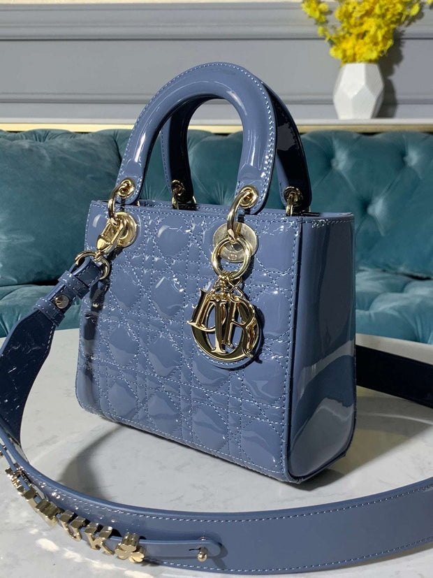 Mini Quilted Blue, CD Buckle, DI-061
