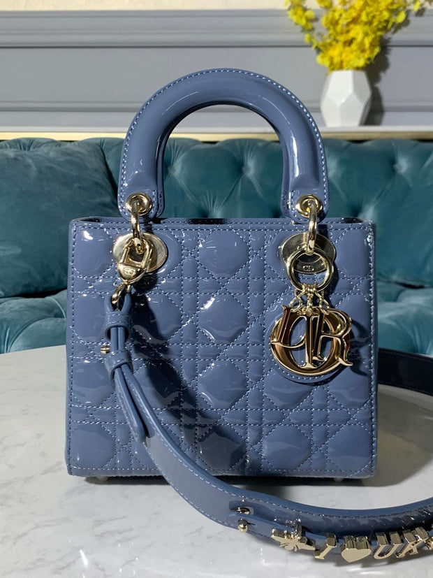 Mini Quilted Blue, CD Buckle, DI-061