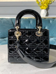 Mini Quilted Black, CD Buckle, DI-062