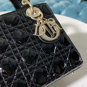 Mini Quilted Black, CD Buckle, DI-062
