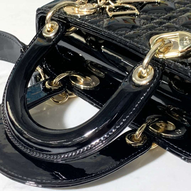 Mini Quilted Black, CD Buckle, DI-062