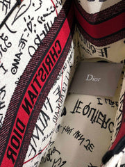 White & Red, Graffiti Print, DI-065
