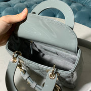 Mini Quilted Light Blue, CD Buckle, DI-060