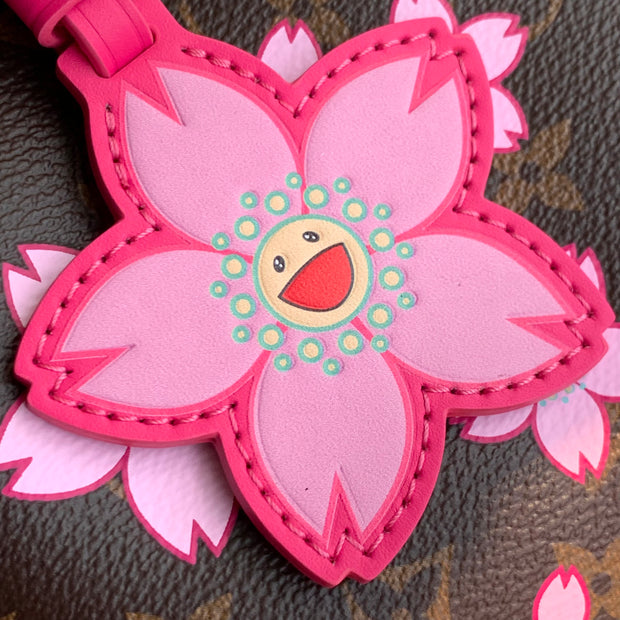 Brown with Pink Floral Design LV-050