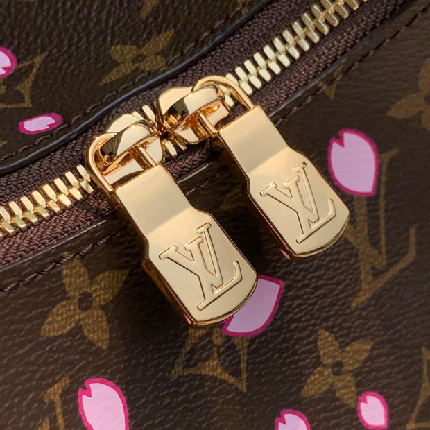 Brown with Pink Floral Design LV-050