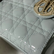 Mini Quilted Light Blue, CD Buckle, DI-060
