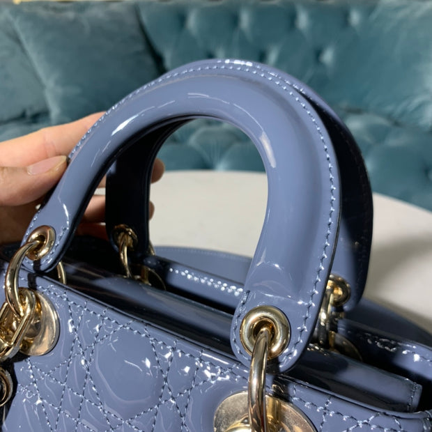 Mini Quilted Blue, CD Buckle, DI-061
