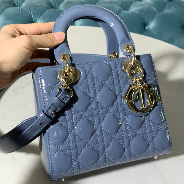 Mini Quilted Blue, CD Buckle, DI-061