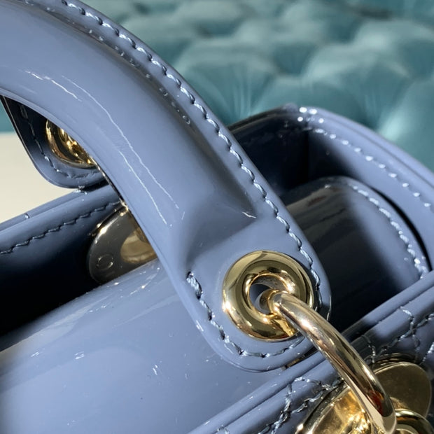 Mini Quilted Blue, CD Buckle, DI-061