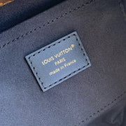 Brown with Black Strap and Gold Lock LV-051