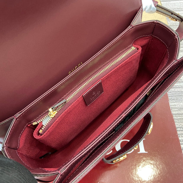 Shoulder with Strap, Red and Burgundy, Rectangular Shape GCC-024