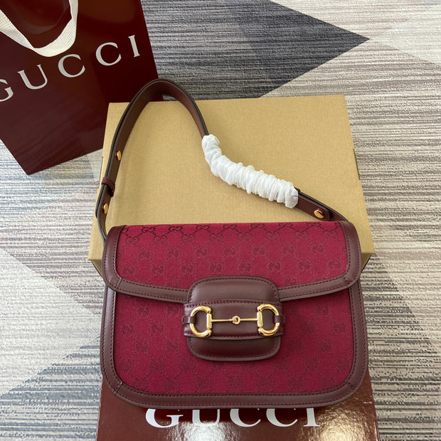 Shoulder with Strap, Red and Burgundy, Rectangular Shape GCC-024