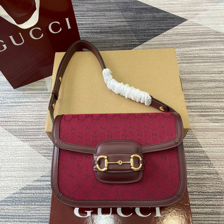 Shoulder with Strap, Red and Burgundy, Rectangular Shape GCC-024