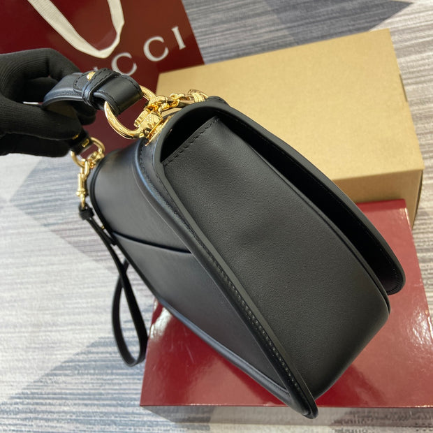 Shoulder with Strap, Black, Rectangular Shape GCC-026
