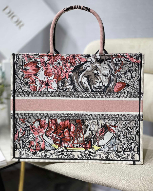 Floral Canvas Beige, DI-063