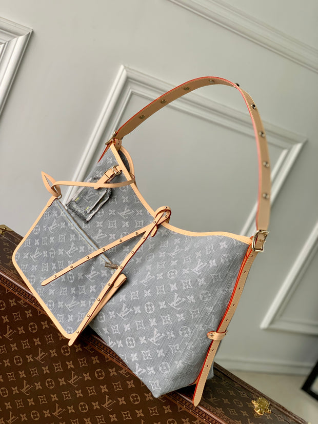 Grey with Beige Strap LV-053