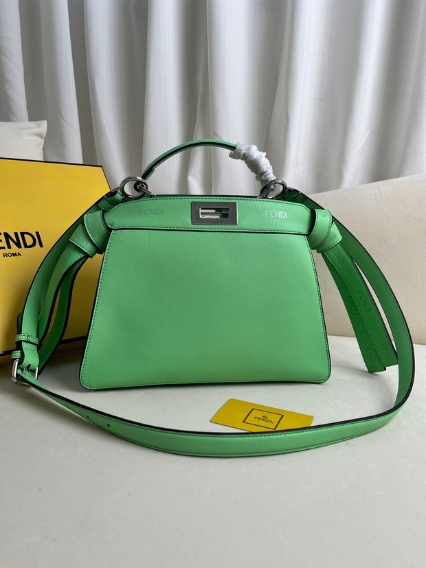 Green Leather with Fendi Logo FN-036