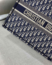 Navy & Beige, Monogram Print, DI-066