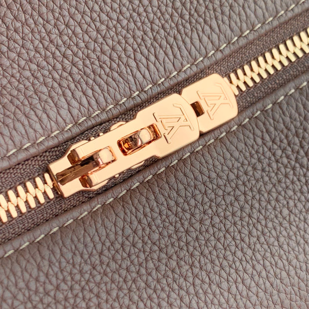 Beige Leather with Monogram Strap LV-056