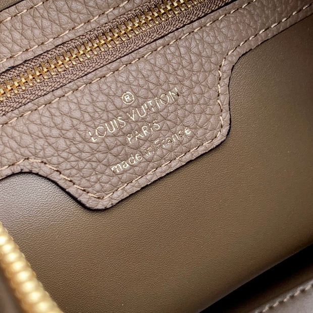 Beige Leather with Monogram Strap LV-056